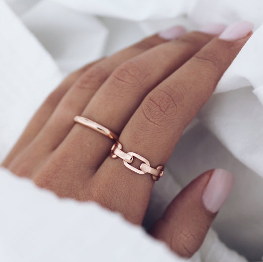 Hunter Ring Rose Gold