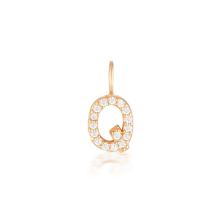 A-Z Charms Rose Gold