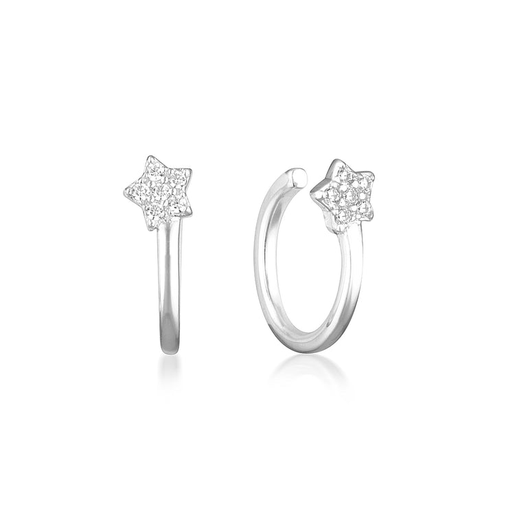 Estella Ear Cuff Silver