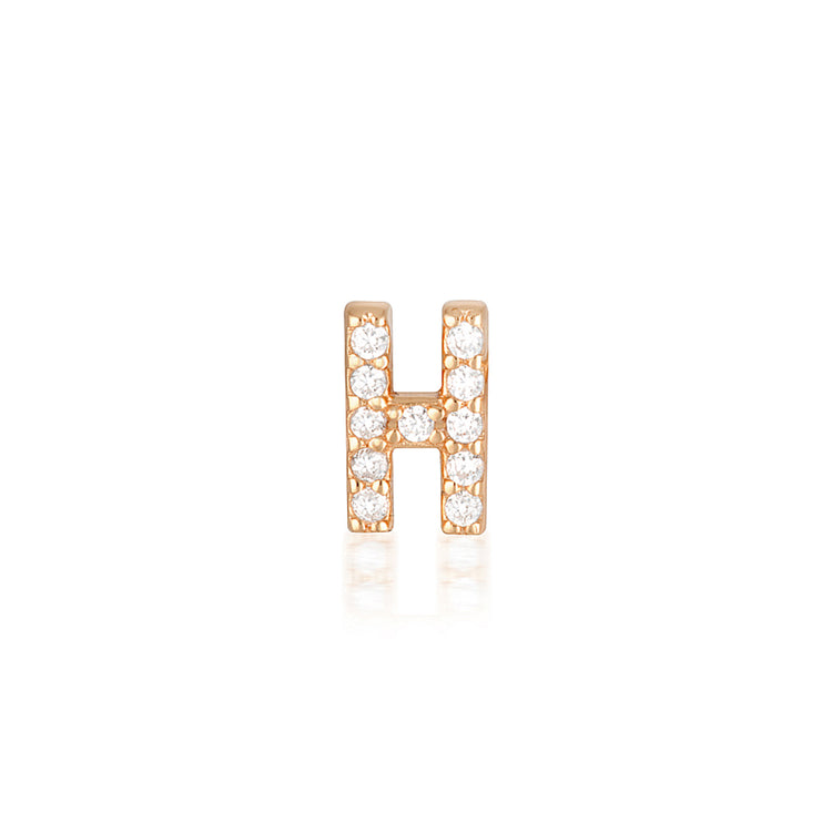 A-Z Earrings Rose Gold