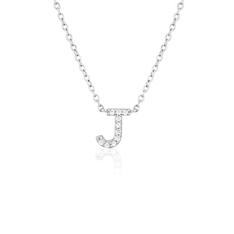 A-Z Necklaces Silver