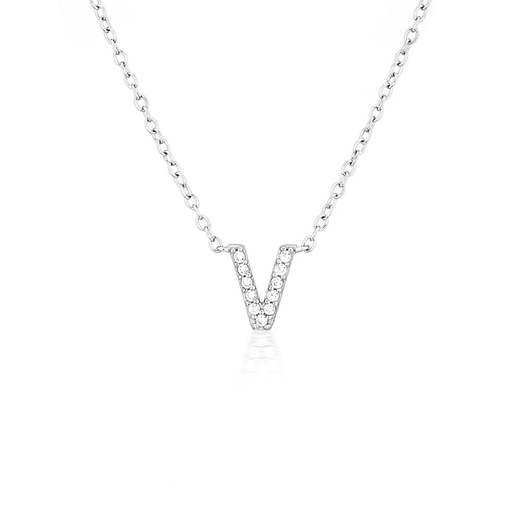 A-Z Necklaces Silver