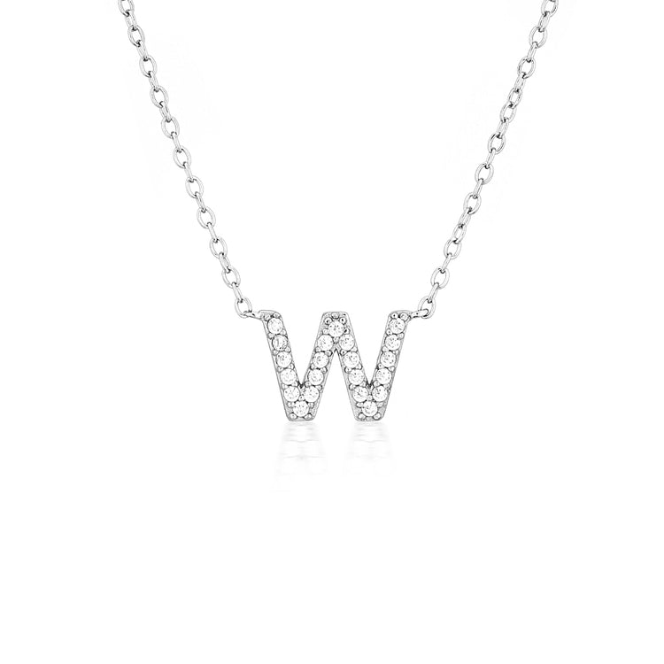 A-Z Necklaces Silver