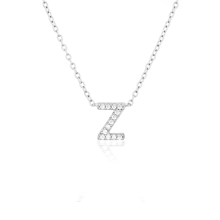 A-Z Necklaces Silver