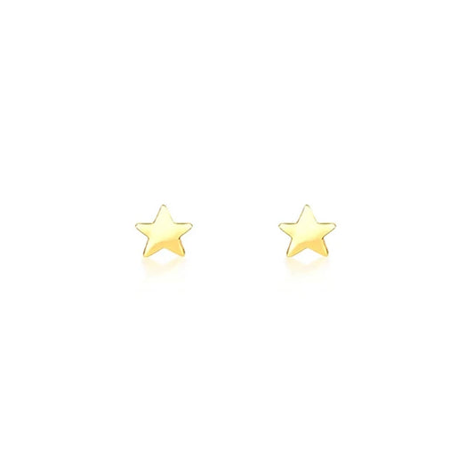 Star Earrings Gold