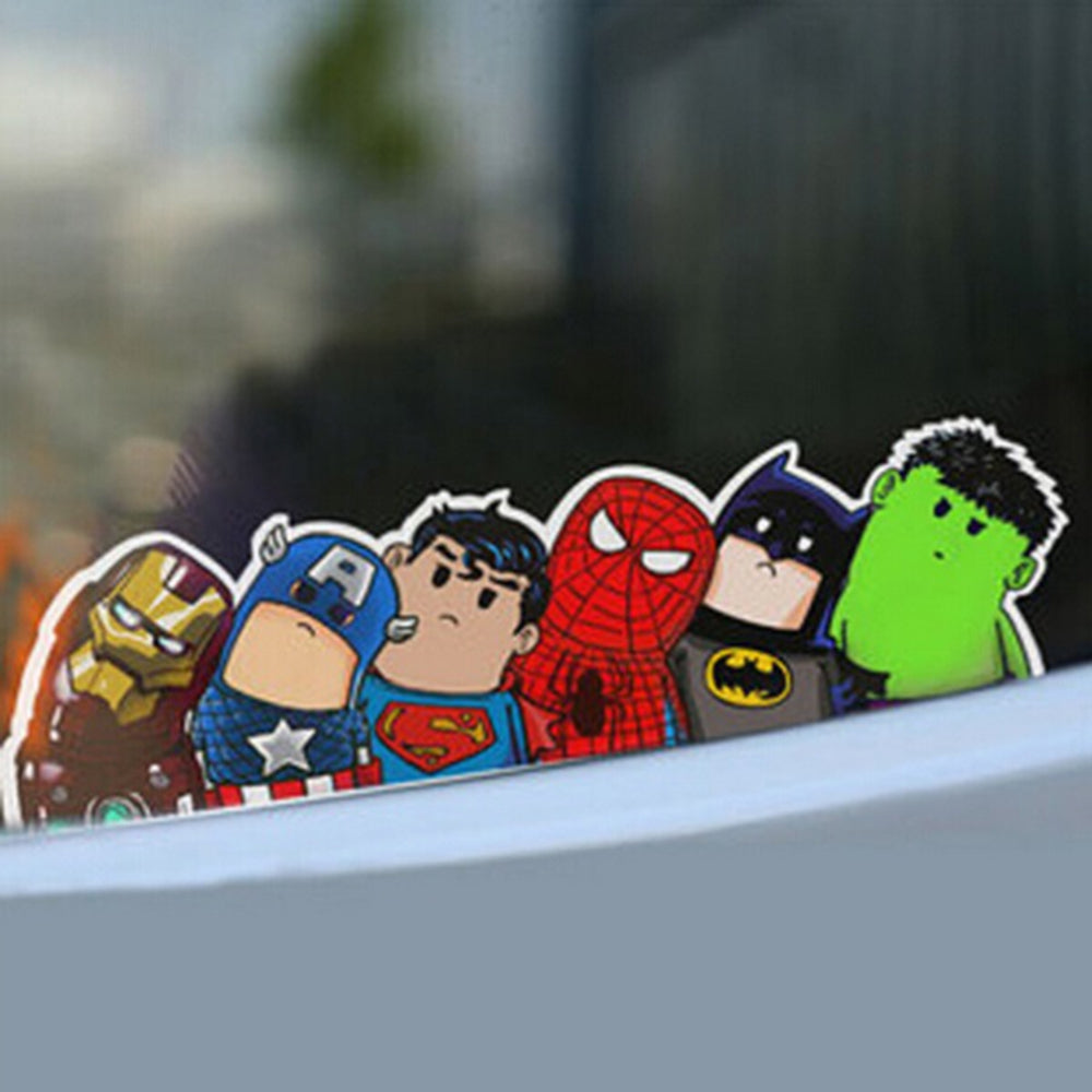 cartoon character car stickers