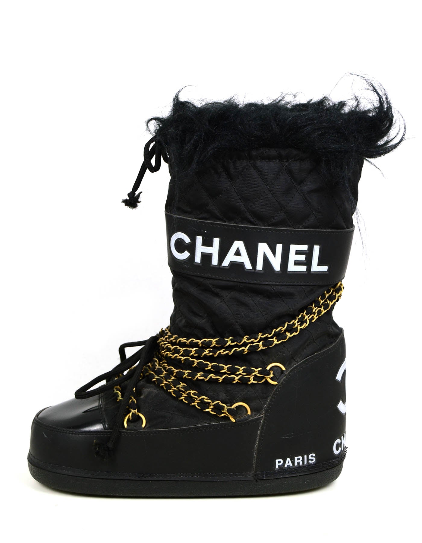 gewoon Welkom Analytisch Chanel Iconic 90's Vintage Moon Boots sz 41-43 – ASC Resale