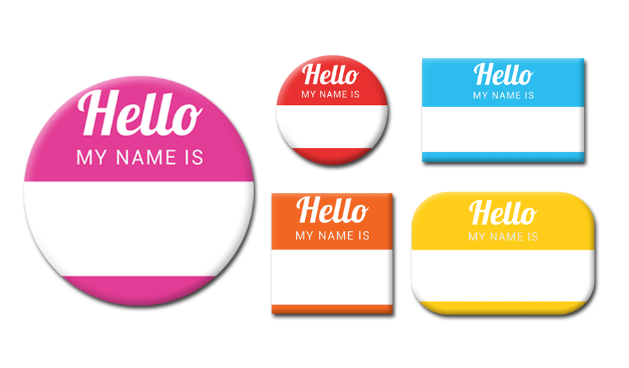 custom name tags for class reunions