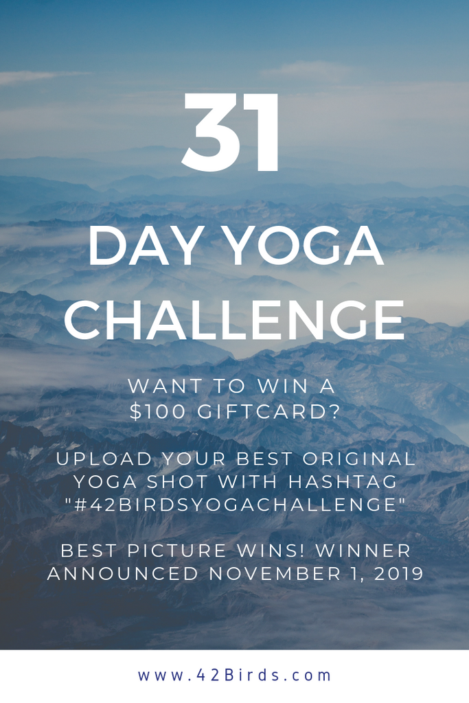 42 birds 31 day yoga challenge