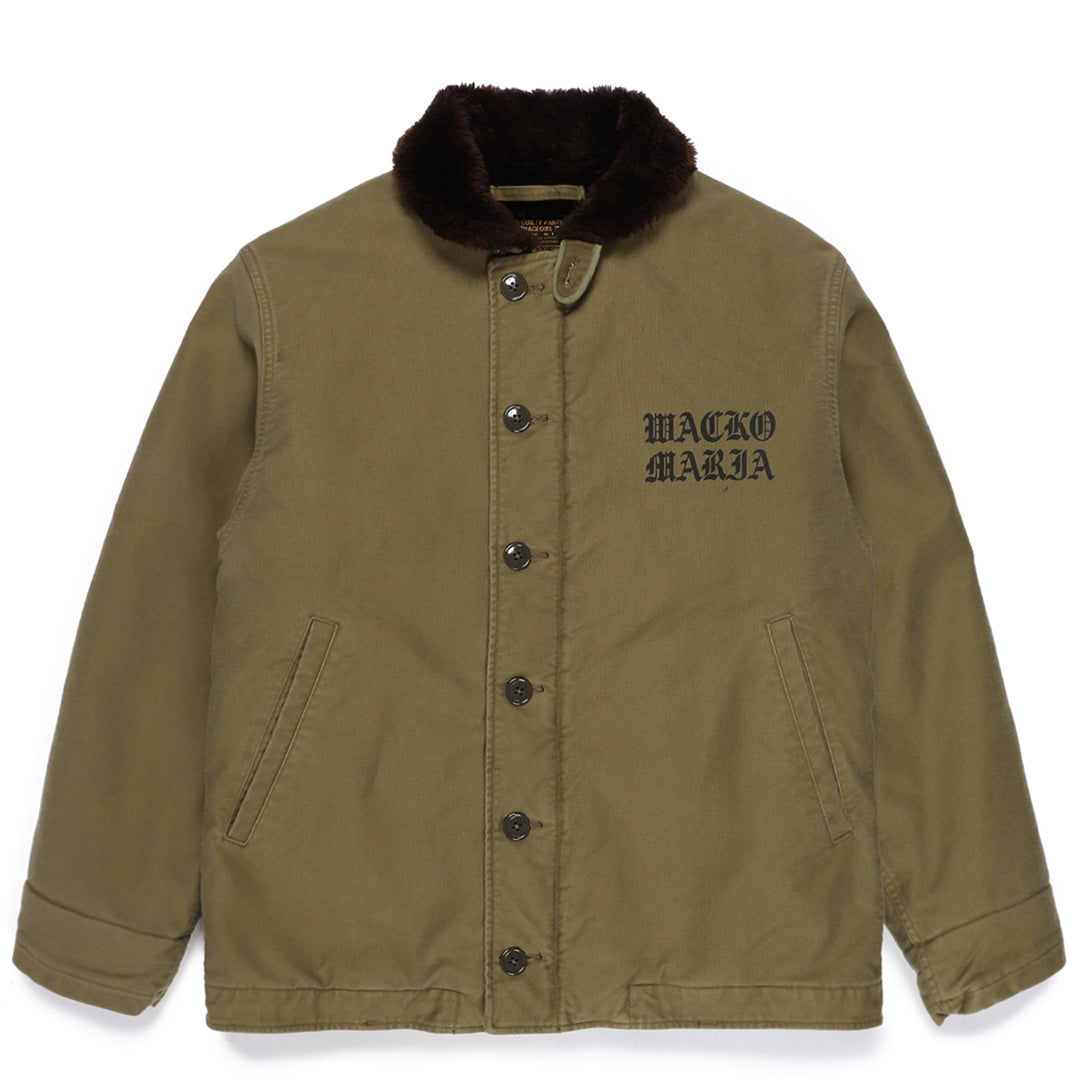 【特別訳あり特価】 WACKO MARIA 22FW N-1 DECK JACKET