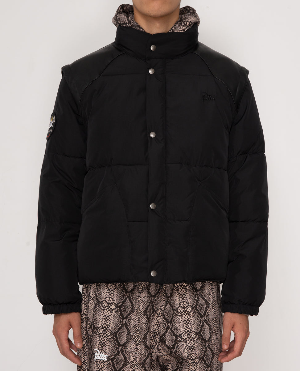 gucci monogram puffer jacket