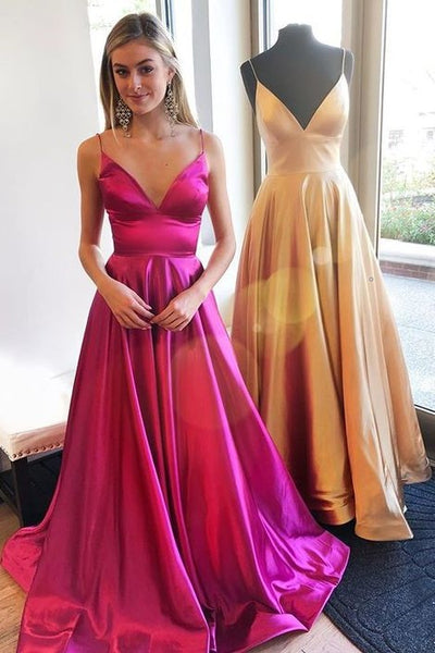 fuchsia ball gown dresses