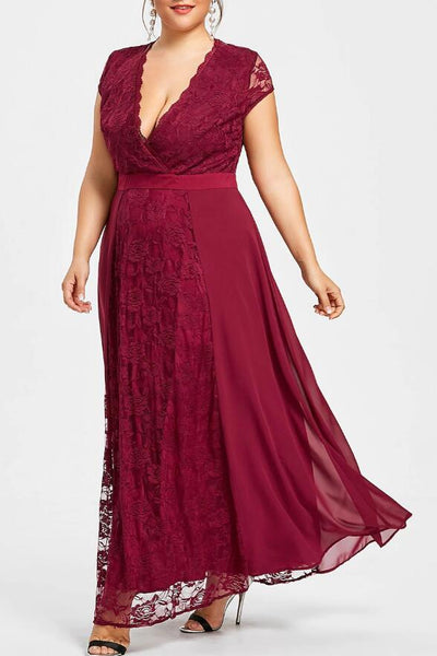 burgundy mother of the bride dress plus size