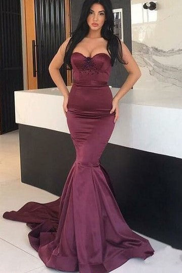 mermaid style prom dresses near me