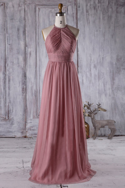 rose bridesmaid dress