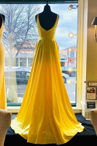 elegant yellow dresses