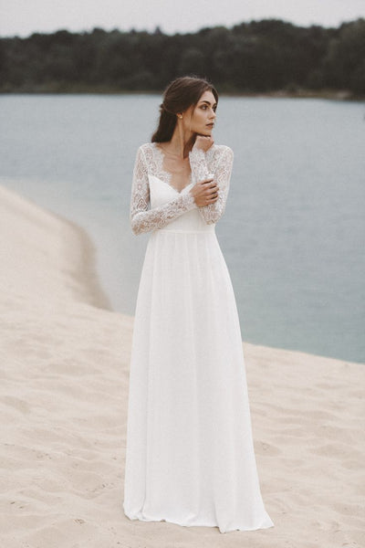 summer wedding dresses with sleeves