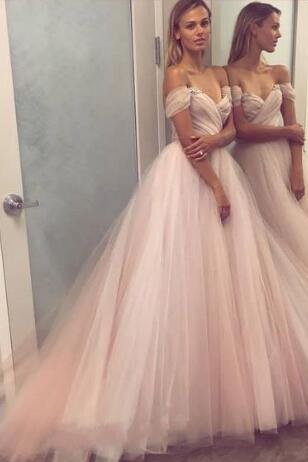 old rose ball gown