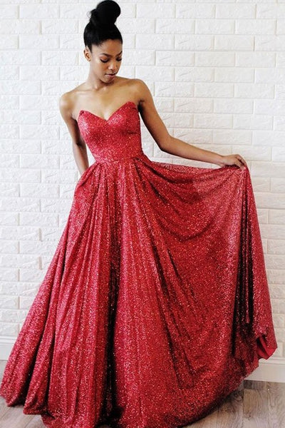 prom dress 2019 red