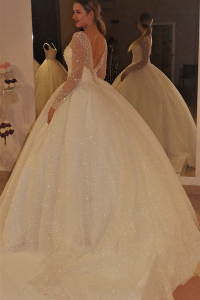 sparkle ball gown