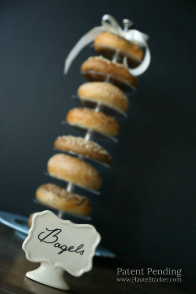 Haute Stacker doughnut donut bagel wedding cake tower