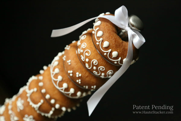 Haute Stacker doughnut dunkin donuts wedding cake tower