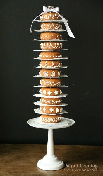 Haute Stacker doughnut dunkin donuts wedding cake tower