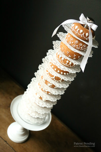 Haute Stacker doughnut dunkin donuts wedding cake tower