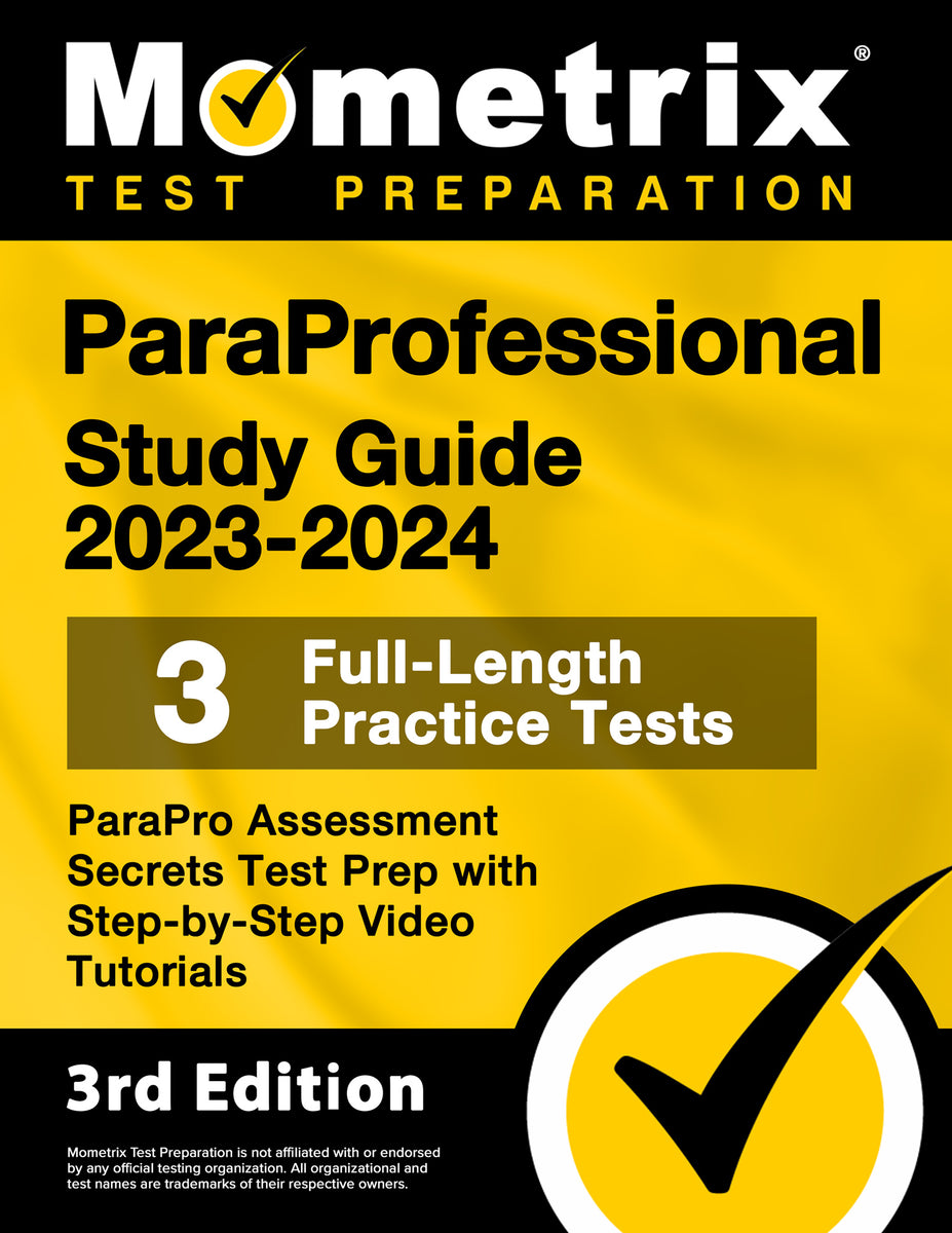 ParaProfessional Study Guide 20232024 ParaPro Assessment Secrets
