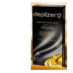 DEPILZERO ARGAN STRISCIE CORPO 20PEZZI