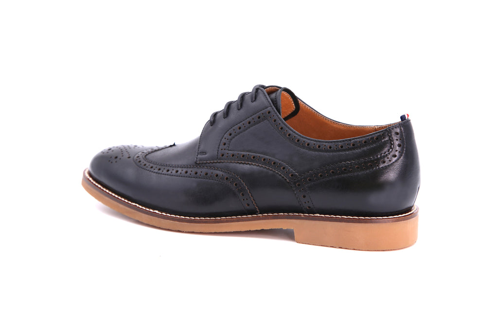 mens casual leather oxford shoes