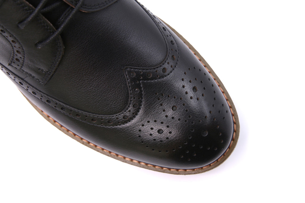 mens casual leather oxford shoes