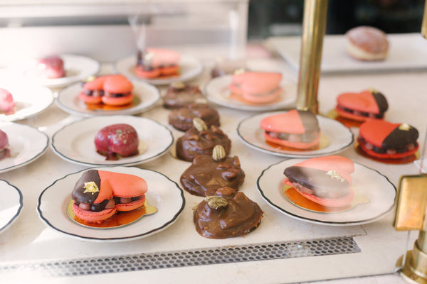 yummy pastries from Le Marais Bakery in San Francisco at Sassy Red Lipstick Galentine's Brunch