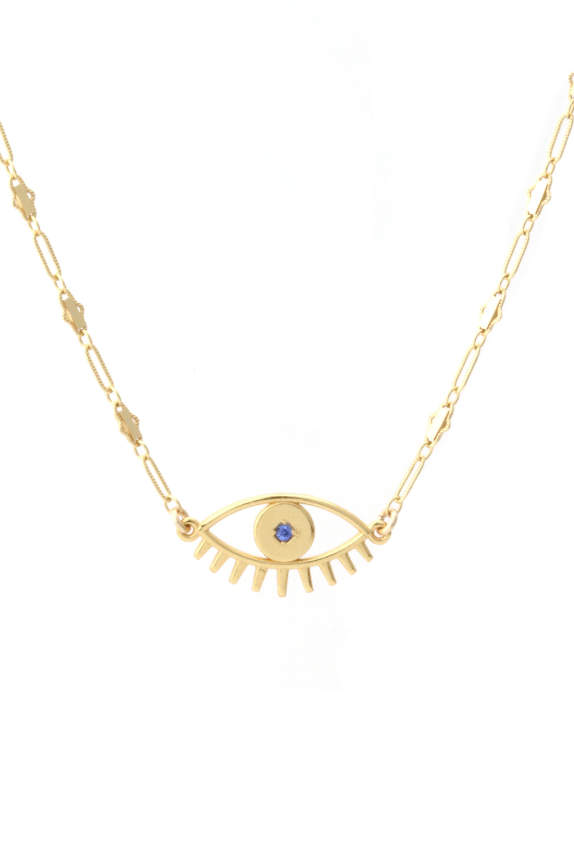 Evil Eye necklace, Katie Dean Jewelry 