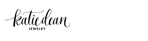 The old Katie Dean Jewelry logo transitioning out as a fade and then fading back into the new Katie Dean Jewelry logo.