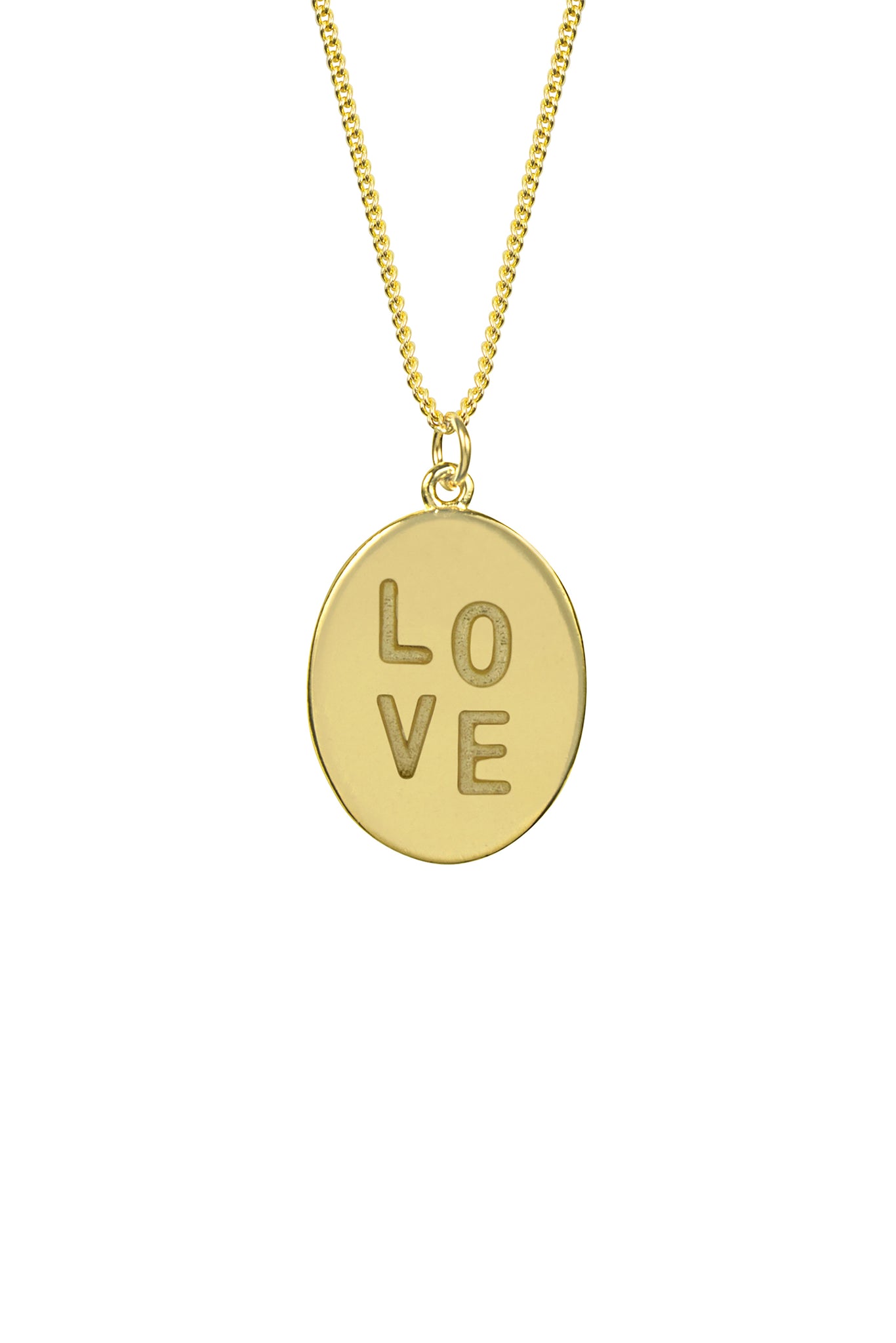 Love Charm Necklace, Katie Dean Jewelry