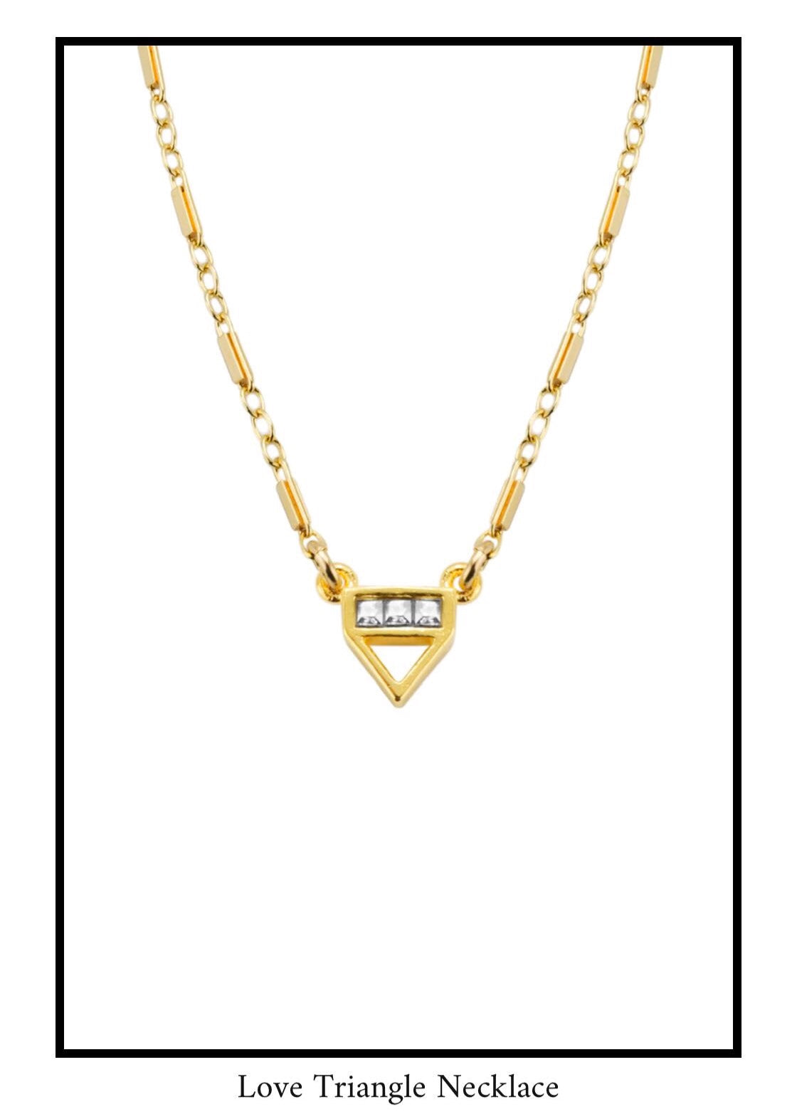 Love triangle Necklace_Katie Dean Jewelry