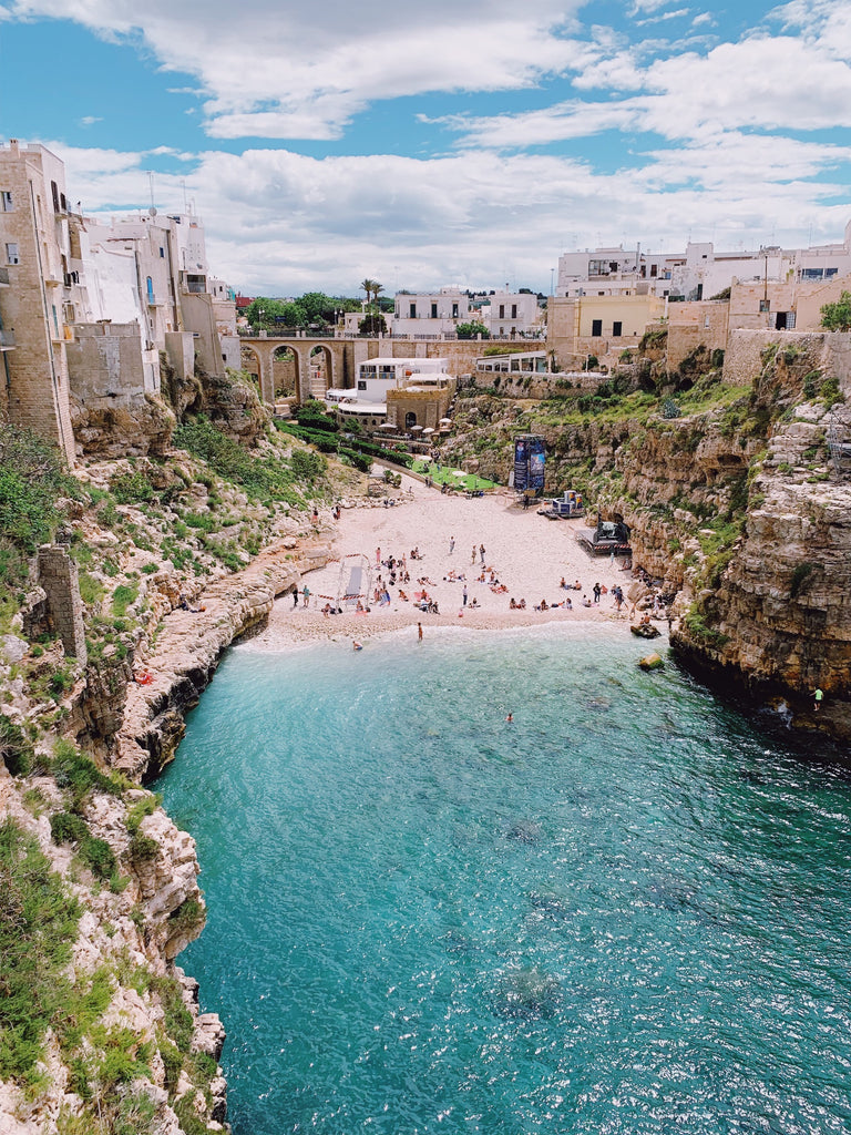 Polignano a Mare, Italy beach