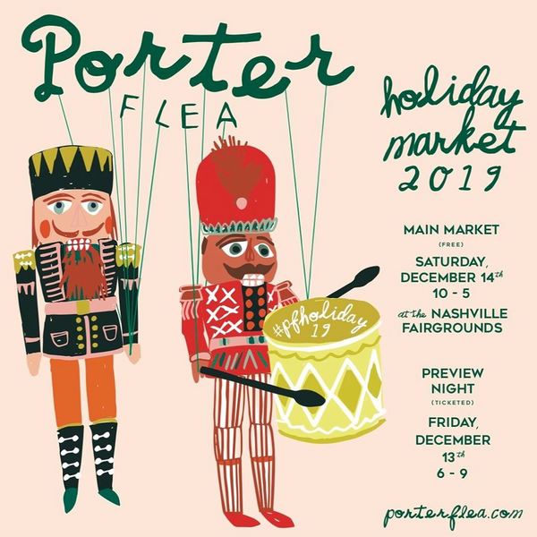 Porter Flea Nashville TN flyer, 2019