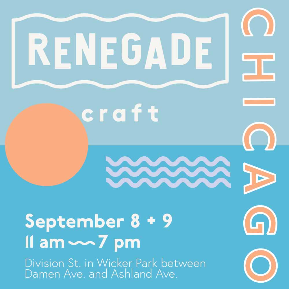 Renegade Craft Fair, Chicago Wicker Park, September Katie Dean Jewelry