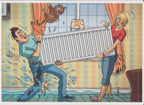how to remove a radiator from the wall for painting decorating and cleaning