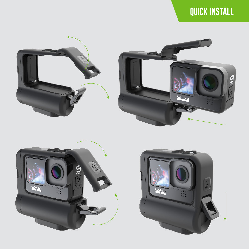 Extended Module For GoPro Black & HERO9 Action Came –