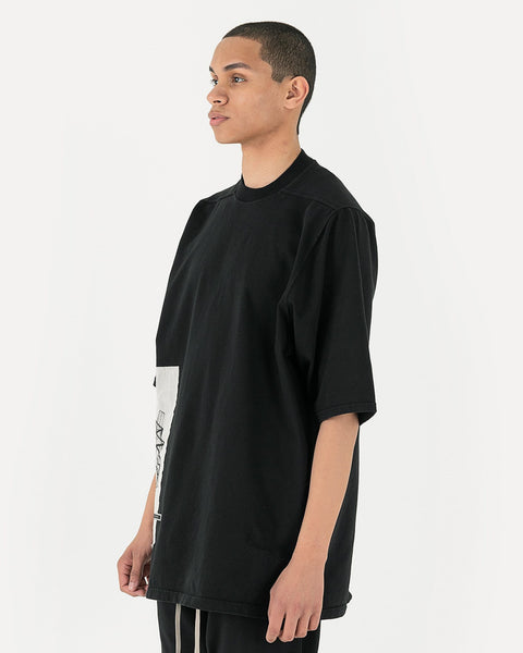 rick owens drkshdw jumbo tee plum