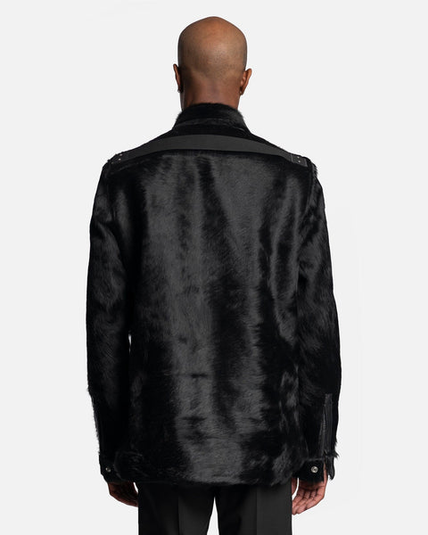 新作人気モデル 新品未使用 RICK OWENS VELVET OUTERSHIRT cidsmeje.com.br