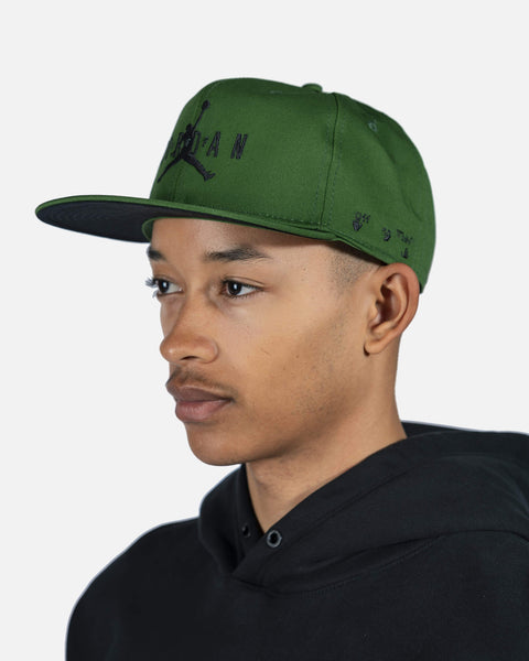 ◆Air Jordan Off-White Men's Cap Green