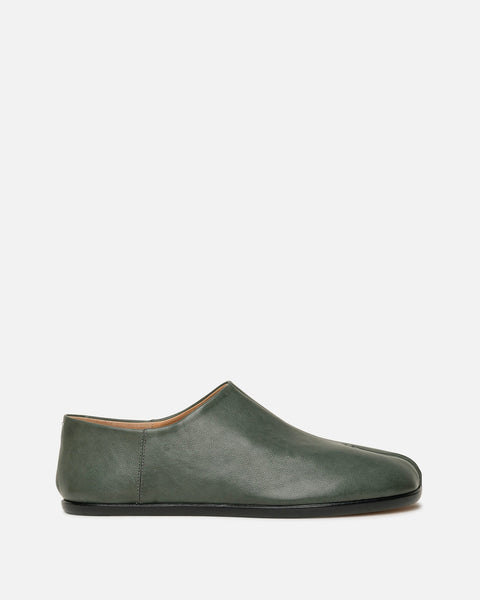 Tabi Babouche Loafers in Turquoise 40