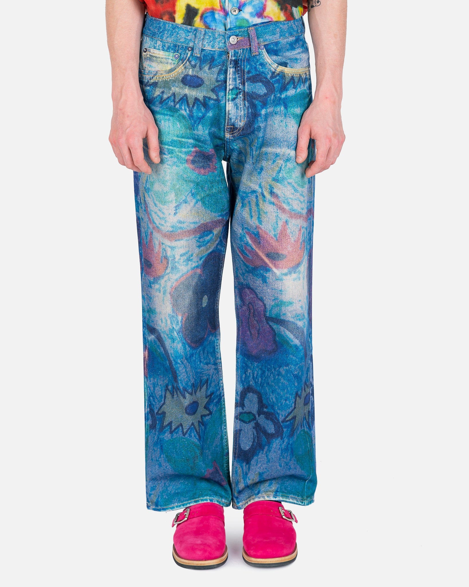 アワーレガシー digital chalk flower denim (30)-