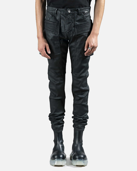 Waxed Easy Creatch Denim in Black 28