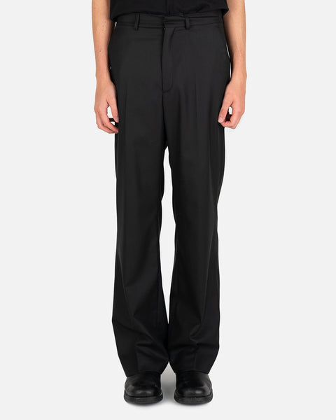 Wide Leg Trousers in Black 46