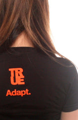 TRUE x Adapt :: Truth (Women's Black V-Neck)